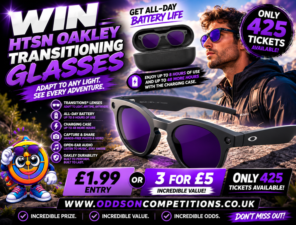 🕶️🔥 WIN OAKLEY META HSTN TRANSITIONS SMART GLASSES! 🔥🕶️