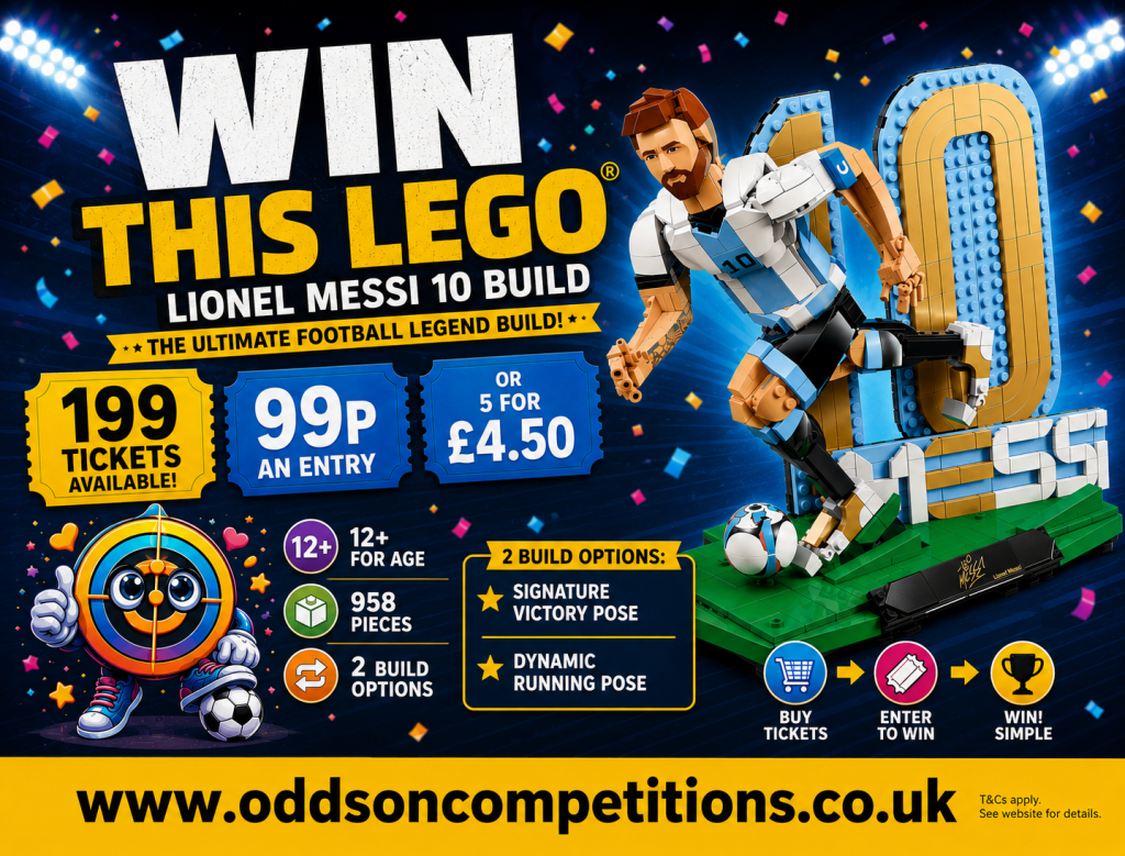 🏆 WIN THE LEGO® LIONEL MESSI 10 BUILD! ⚽🧱